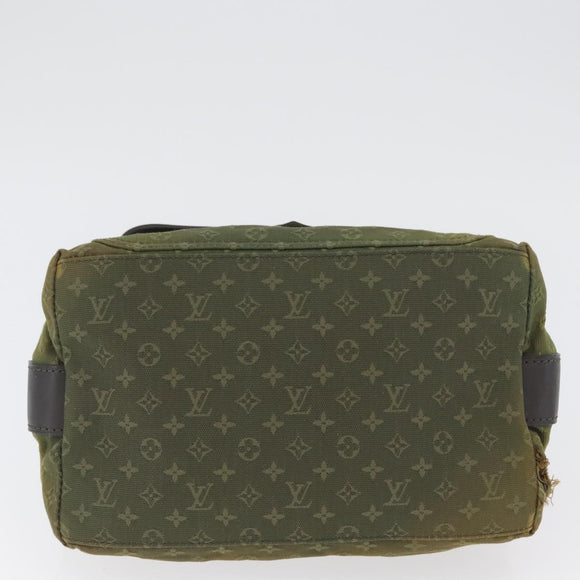LOUIS VUITTON Monogram Mini Sac Marie Kate Bag TST Khaki M92507 LV Auth 173772