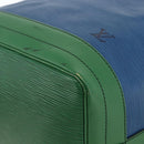 LOUIS VUITTON Epi Noe Shoulder Bag Bicolor Green Blue M44044 LV Auth 173773-9