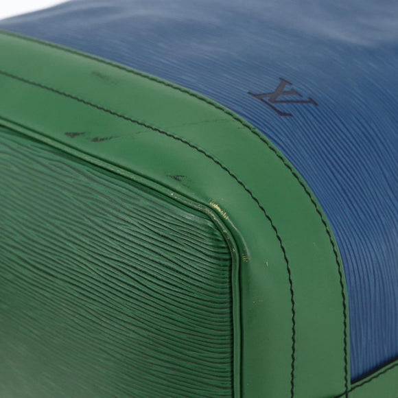 LOUIS VUITTON Epi Noe Shoulder Bag Bicolor Green Blue M44044 LV Auth 173773