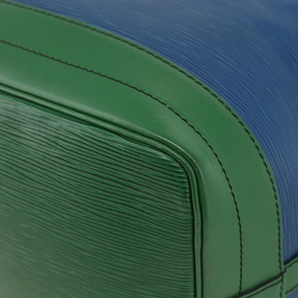 LOUIS VUITTON Epi Noe Shoulder Bag Bicolor Green Blue M44044 LV Auth 173773