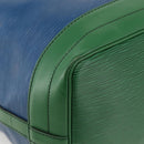 LOUIS VUITTON Epi Noe Shoulder Bag Bicolor Green Blue M44044 LV Auth 173773-16