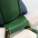 LOUIS VUITTON Epi Noe Shoulder Bag Bicolor Green Blue M44044 LV Auth 173773-12