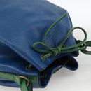 LOUIS VUITTON Epi Noe Shoulder Bag Bicolor Green Blue M44044 LV Auth 173773-6