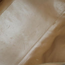 CELINE Macadam Canvas Boston Bag PVC Leather Brown Gold Auth 173776-11
