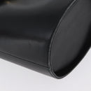 Salvatore Ferragamo Vara Ribbon Hand Bag Leather Black Auth 173784-15