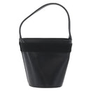 Salvatore Ferragamo Vara Ribbon Hand Bag Leather Black Auth 173784-2