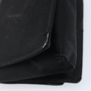 Salvatore Ferragamo Vala Ribbon Shoulder Bag Satin 2way Black Gold Auth 173786-15