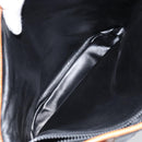 CELINE Tote Bag Leather Black Gold Auth 173798A-23