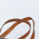 CELINE Tote Bag Leather Black Gold Auth 173798A-14