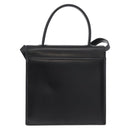 GIVENCHY Hand Bag Leather 2way Black Gold Auth 173799-2