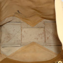 CELINE Tote Bag Leather Gold Auth 173800-11