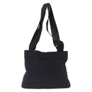 Salvatore Ferragamo Tote Bag Canvas Navy Gold Auth 173801-2