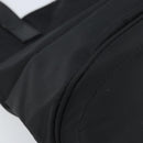 FENDI Tote Bag Nylon Black Silver Auth 173802-16