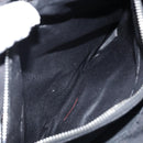 FENDI Tote Bag Nylon Black Silver Auth 173802-11