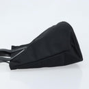 FENDI Tote Bag Nylon Black Silver Auth 173802-4