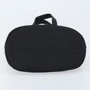 FENDI Tote Bag Nylon Black Silver Auth 173802-5