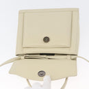 GIVENCHY Hand Bag Leather 2way Beige Auth 173803-11