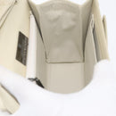 GIVENCHY Hand Bag Leather 2way Beige Auth 173803-20