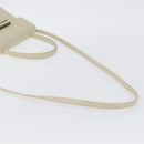 GIVENCHY Hand Bag Leather 2way Beige Auth 173803-9