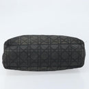 Christian Dior Lady Dior Handtasche Nylon Rosa Gold Auth 173806-5