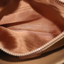CELINE Macadam Canvas Shoulder Bag PVC Beige Gold Auth 173810-26