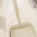 Gianni Versace mesh Tote Bag Nylon White Auth 173811-12