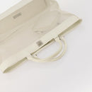 Gianni Versace mesh Tote Bag Nylon White Auth 173811-6