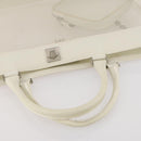 Gianni Versace mesh Tote Bag Nylon White Auth 173811-7