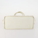 Gianni Versace mesh Tote Bag Nylon White Auth 173811-5