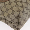 GUCCI GG Supreme Web Sherry Line Bag PVC Beige Red Green 39 02 003 Auth 173817-9