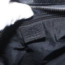 GUCCI GG Canvas Shoulder Bag Black Silver 122793 Auth 173821-19