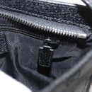 GUCCI GG Canvas Shoulder Bag Black Silver 122793 Auth 173821-22