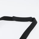 GUCCI GG Canvas Shoulder Bag Black Silver 122793 Auth 173821-14