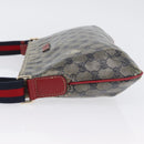 GUCCI GG Crystal Sherry Line Bag Coated Canvas Navy Gold 189749 Auth 173822-5