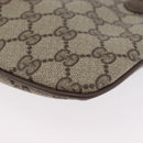 GUCCI GG Supreme Web Sherry Line Bag PVC Beige Gold 904 02 047 Auth 173823-17