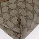 GUCCI GG Supreme Web Sherry Line Tote Bag PVC Beige Red 39 02 003 Auth 173826-10