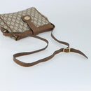 GUCCI GG Plus Supreme Shoulder Bag PVC Beige Gold Auth 173828-7