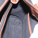 GUCCI Hand Bag Leather Black Gold 000 101 0140 Auth 173829-19