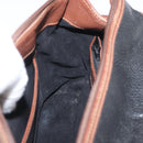 GUCCI Hand Bag Leather Black Gold 000 101 0140 Auth 173829-20