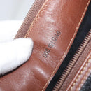 GUCCI Hand Bag Leather Black Gold 000 101 0140 Auth 173829-12