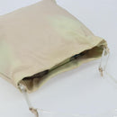 PRADA Shoulder Bag Nylon Ivory Silver Auth 173830-6