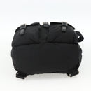 PRADA Backpack Nylon Black Silver Auth 173833-5
