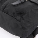 PRADA Backpack Nylon Black Silver Auth 173833-16