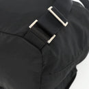 PRADA Backpack Nylon Black Silver Auth 173833-18