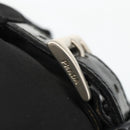 PRADA Backpack Nylon Black Silver Auth 173833-20