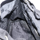 PRADA Backpack Nylon Black Silver Auth 173833-25