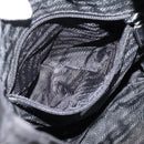 PRADA Backpack Nylon Black Silver Auth 173833-27