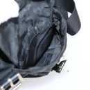 PRADA Backpack Nylon Black Silver Auth 173833-28