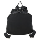 PRADA Backpack Nylon Black Silver Auth 173833-2