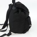 PRADA Backpack Nylon Black Silver Auth 173833-3